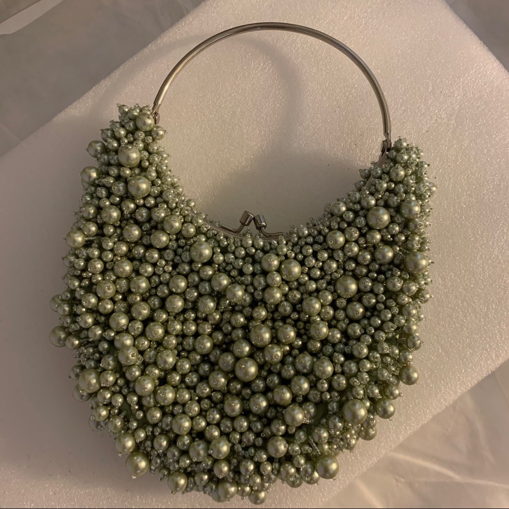 Ellen Tracy Beaded Evening Bag